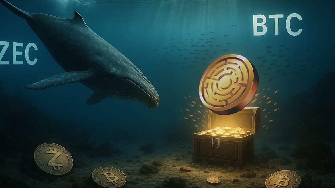 Забудьте о Zcash (ZEC) и биткойн-буме. Теперь киты переключили свое внимание на эту монету после роста на 200%. 1 доллара достаточно для 10 000 токенов
