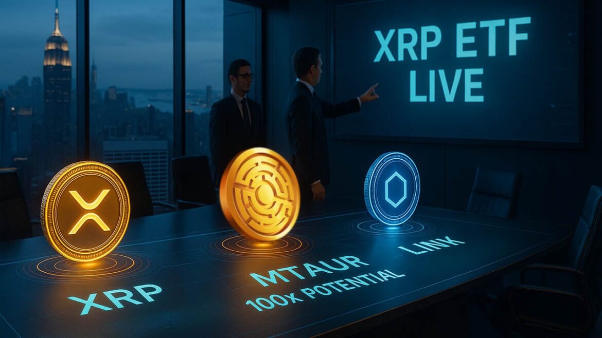 Запуск первого XRP ETF. Вот три перспективные криптовалюты с шансом вырасти более чем в 100 раз
