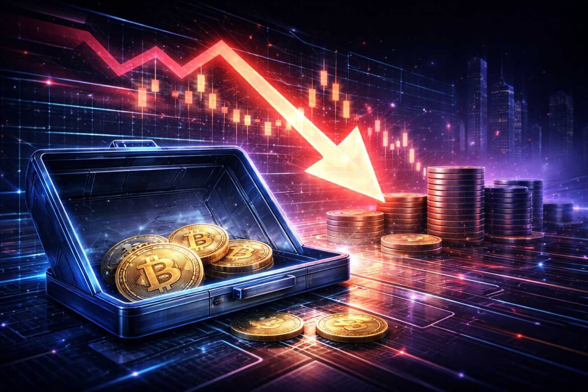 Биткойн исчезает с бирж, но цена падает. Вот настоящая причина!
