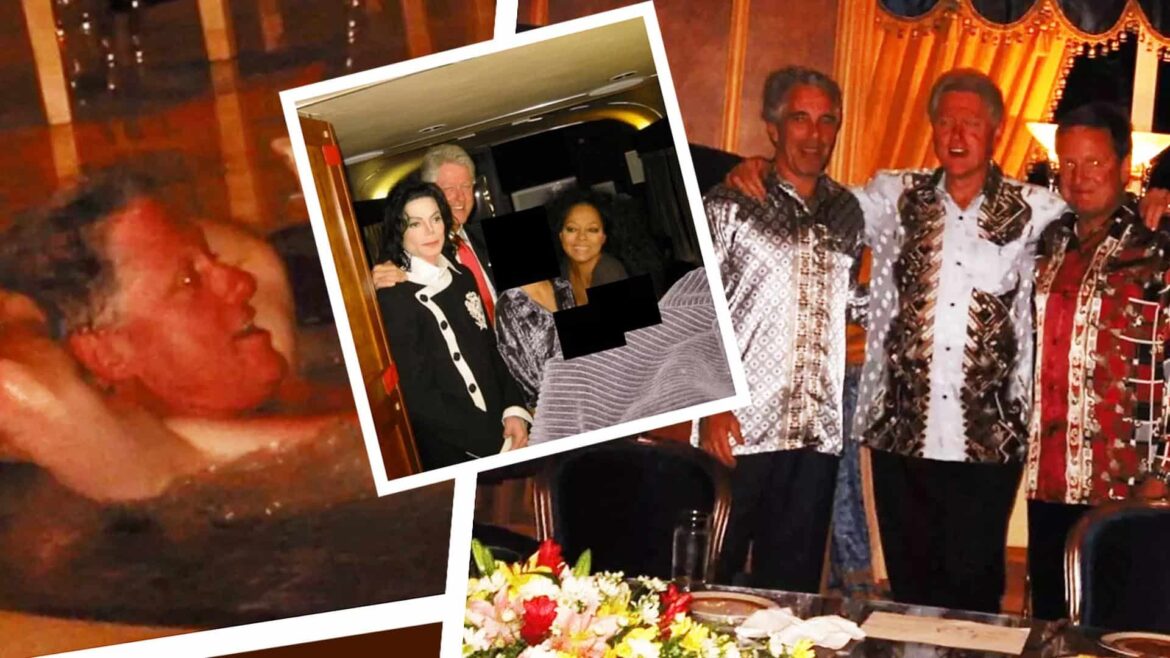 Раскрыты файлы Эпштейна! Фотографии Клинтон в джакузи и бассейне шокируют Америку
