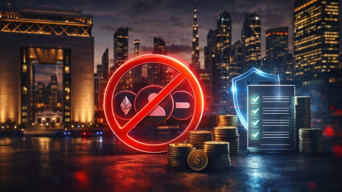 Дубай атакует «конфиденциальные монеты» и ужесточает правила для стейблкоинов. Новые правила DFSA в DIFC с января 2026 года
