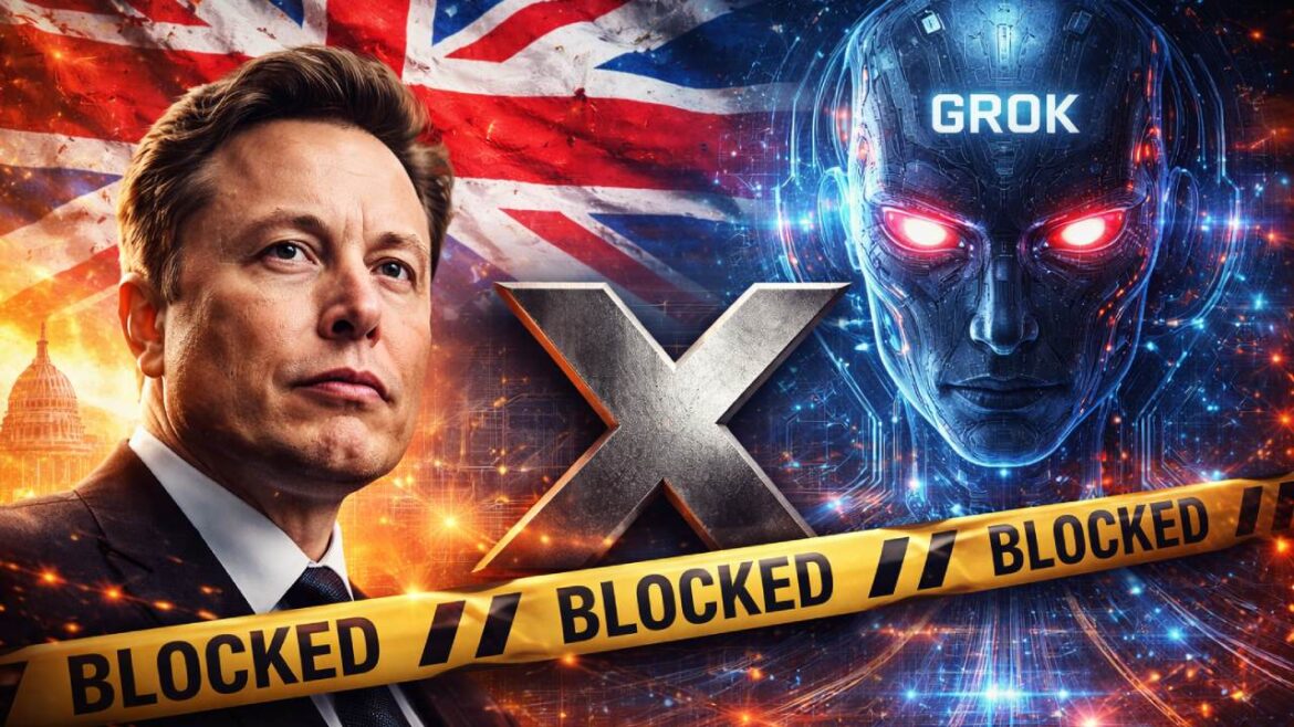 Искусственный интеллект Илона Маска вызвал политическую бурю. Будет ли Великобритания блокировать X?
