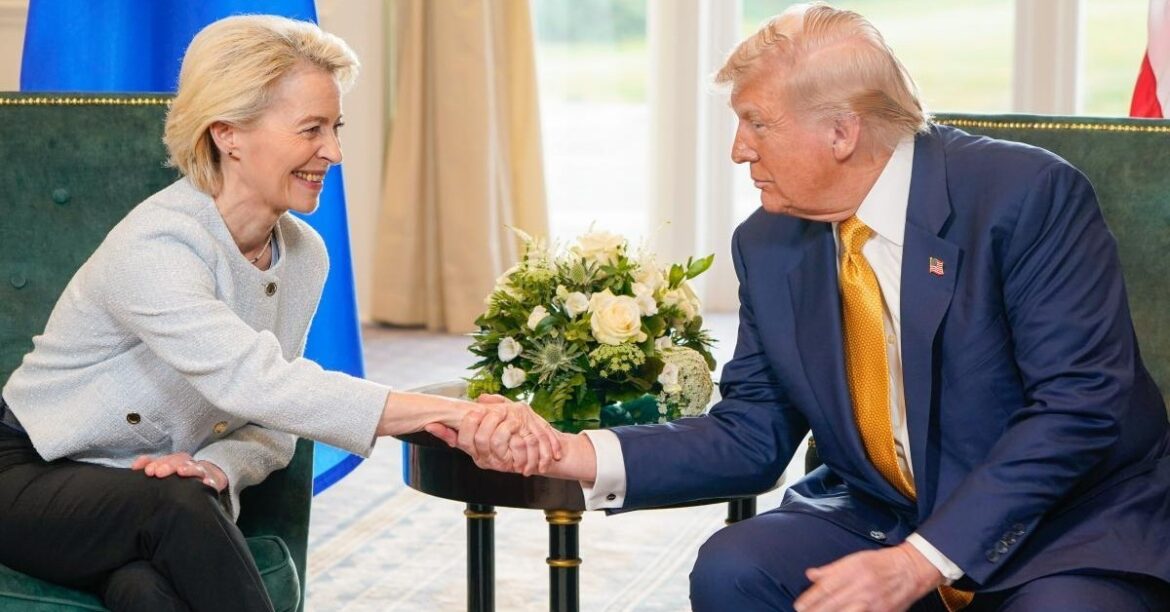 Соглашение ЕС-США отложено. Сообщество рассматривает возможность использования «торговой базуки». Заявление Вашингтона о введении дополнительных тарифов на восемь европейских стран ставит под сомнение прошлогоднее соглашение, заключенное... сегодня, 45 минут назад
