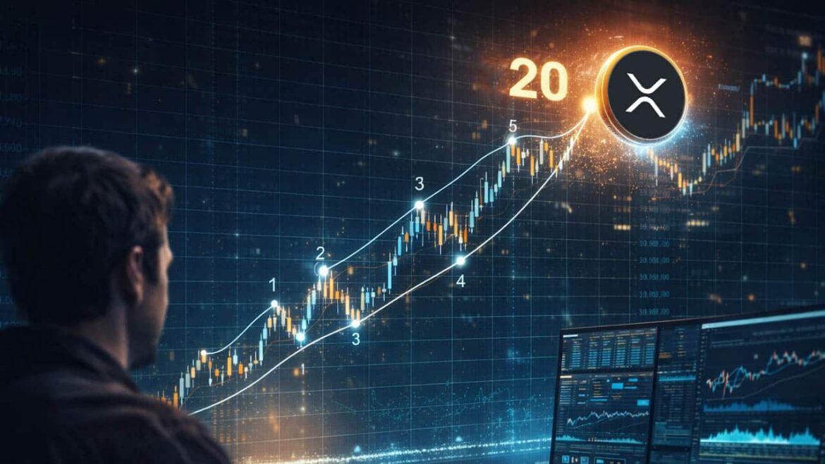 По данным XForceGlobal, волновая модель Эллиота может поднять цену XRP до 20 долларов.
