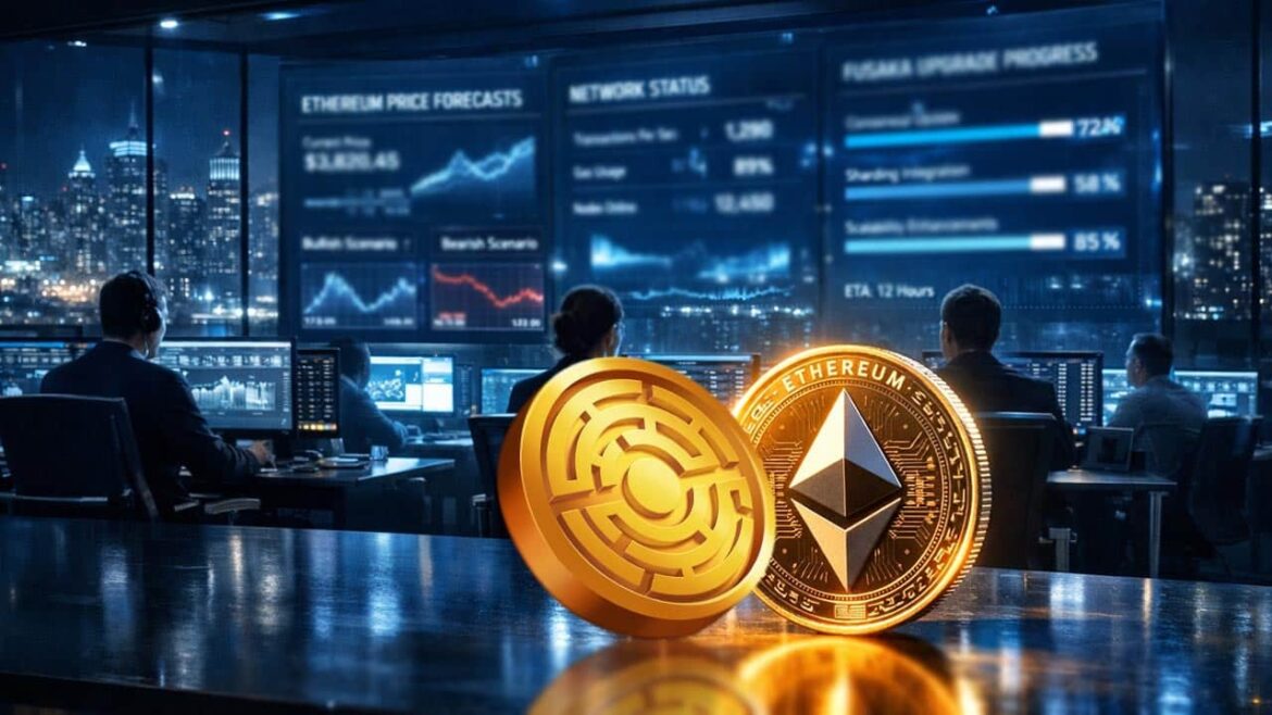 Прогноз цены Ethereum в контексте последнего этапа внедрения обновления Fusaka
