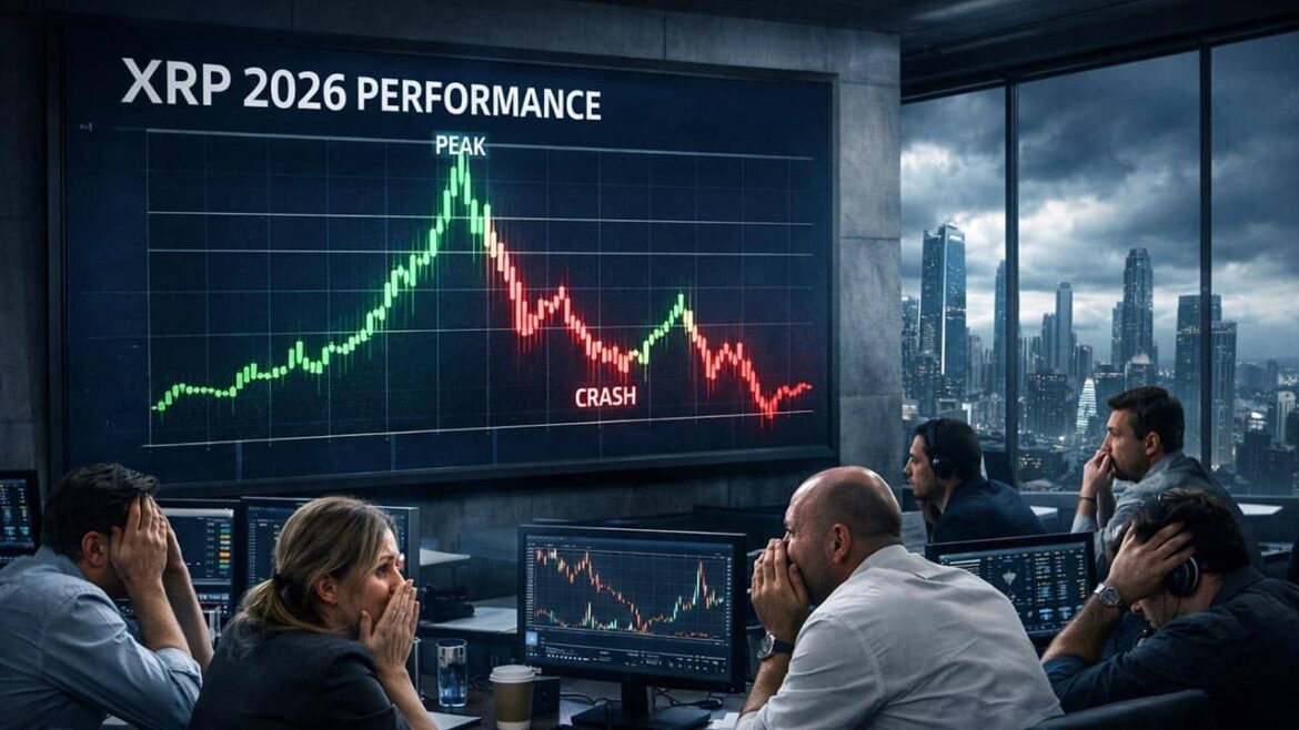 Шокирующая статистика показывает изменение цен XRP в 2026 году
