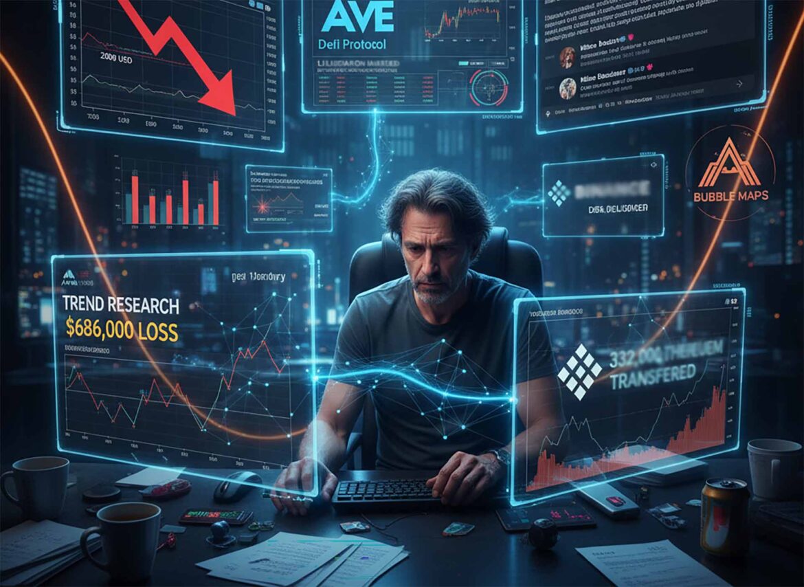 Ад на рынке криптовалют. Из кошелька одного игрока испарилось 686 000 000 долларов США
