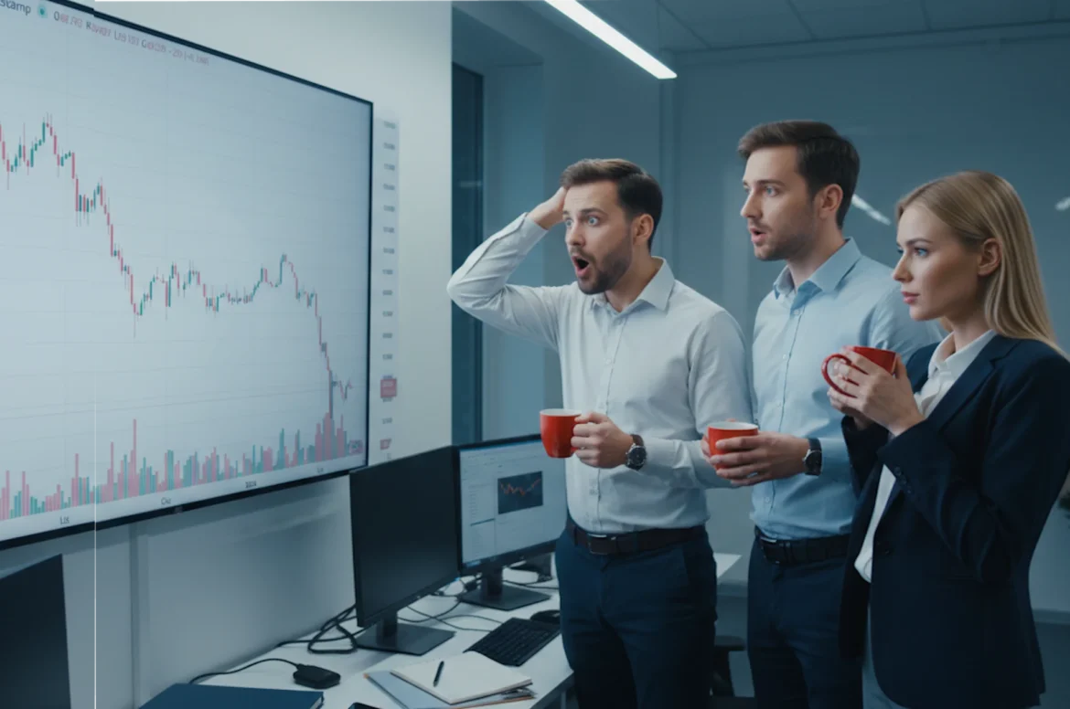 Эксперты, шокированные внезапным падением биткоина, указывают – это произойдет через мгновение
