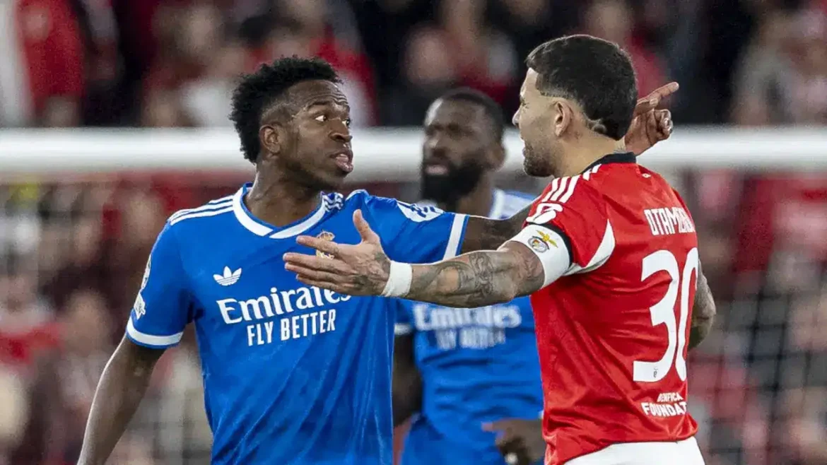 «Он назвал меня обезьяной». Скандал после матча с «Реалом». Винисиус обвиняет, Престианни отрицает (ВИДЕО)
