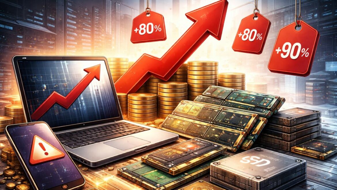 Примечание. Цены на компьютеры могут значительно возрасти. Безумие на рынке чипов памяти. Что дальше?
