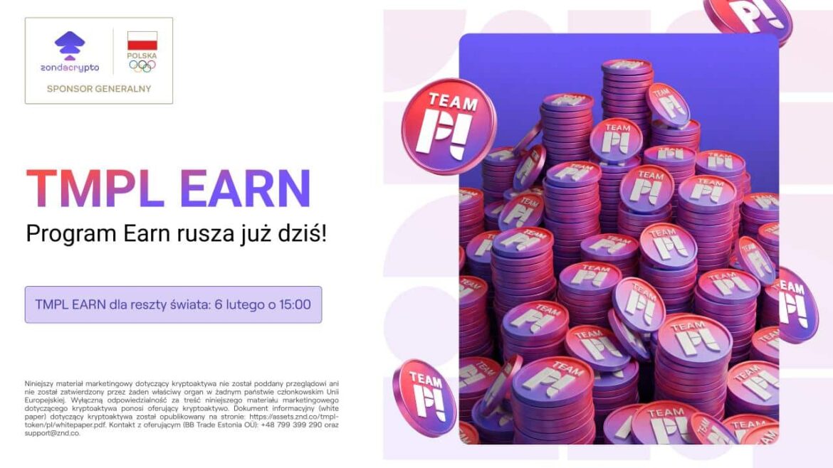 Токен TMPL дебютирует сегодня на бирже zondacrypto! Он впервые выходит на открытый рынок
