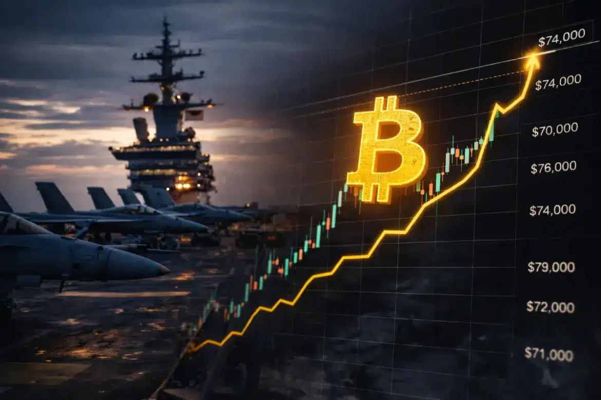 Биткойн падает с каждой плохой новостью о войне. Потом происходит что-то странное
