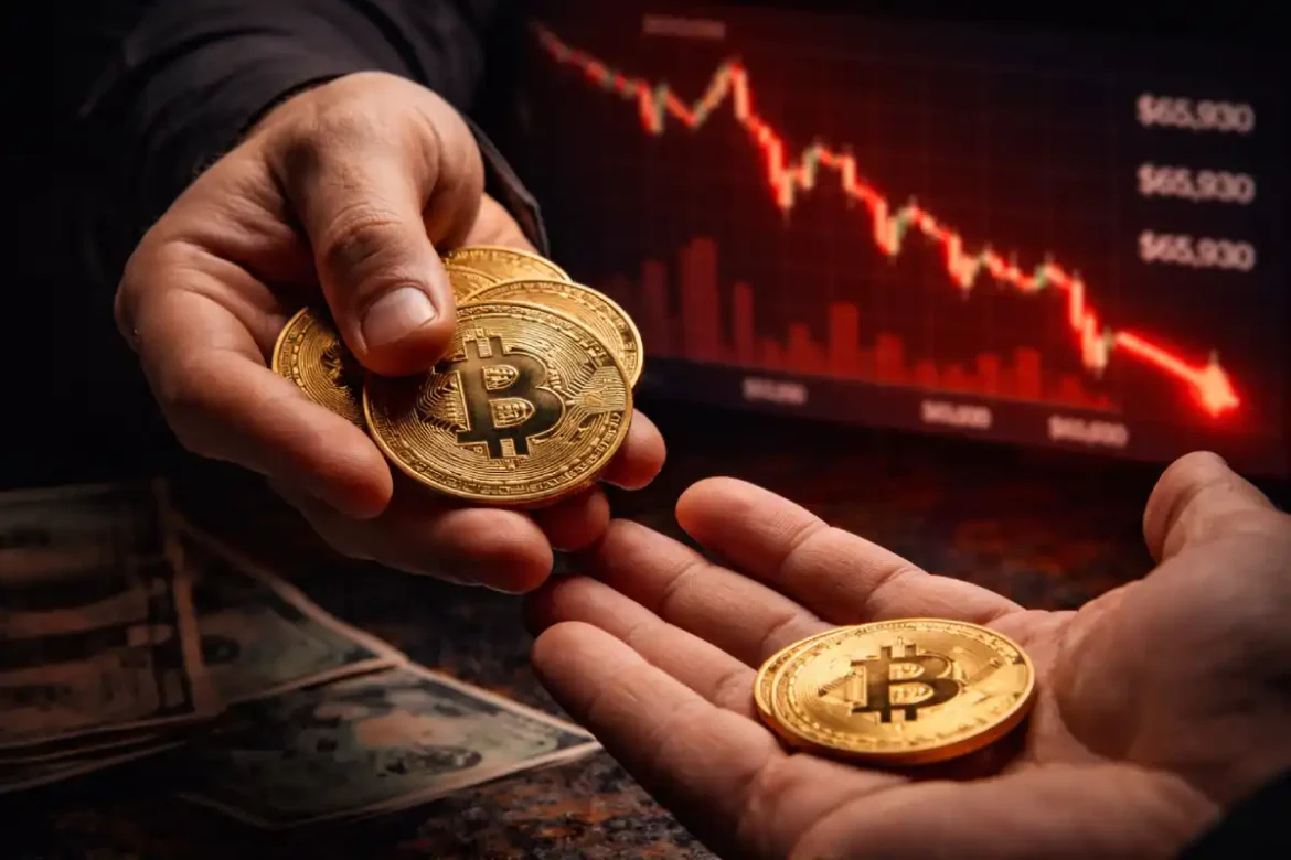 Биткойн-паника. 21 000 BTC уходит на биржи, инвесторы бегут с убытком
