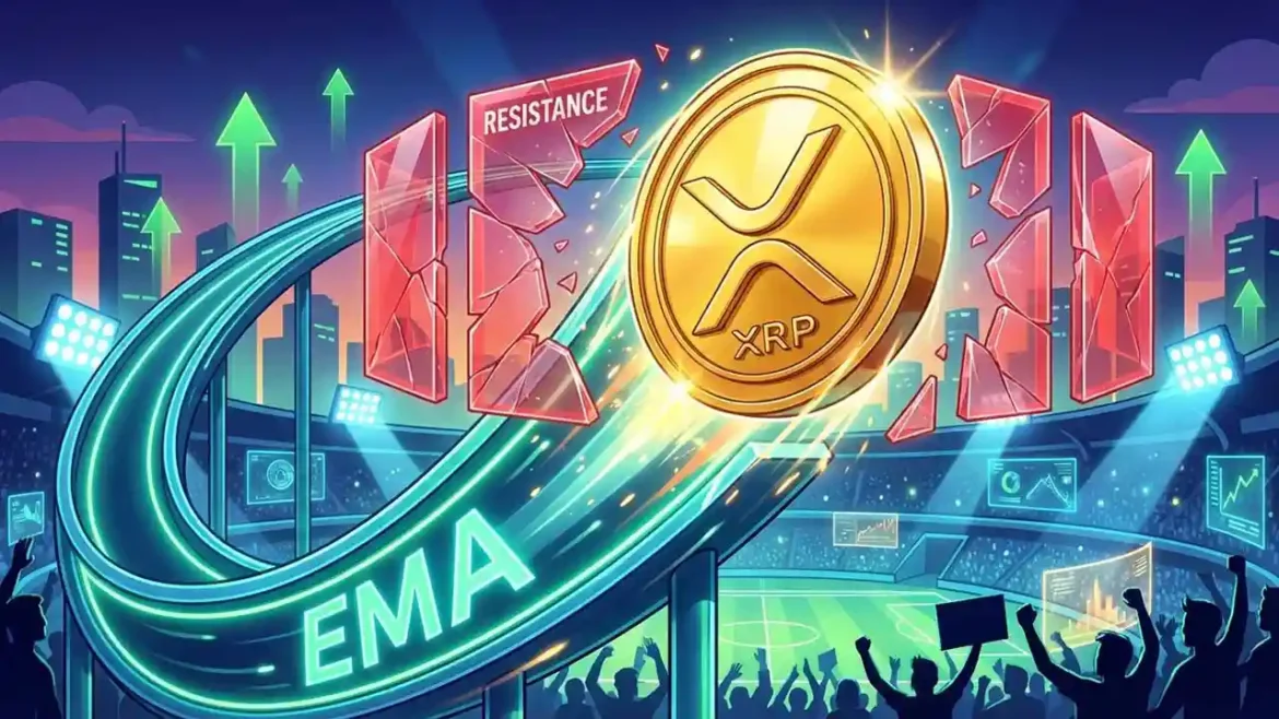 Цена XRP растет, поскольку 200-дневная скользящая средняя (EMA) опережает потенциал роста на 60%
