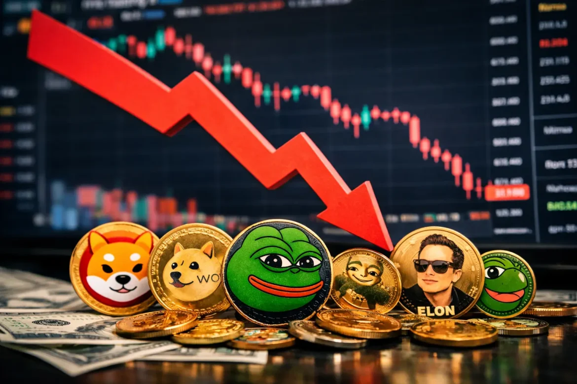 Это начало конца мемкоинов? Эти данные не сулят ничего хорошего
