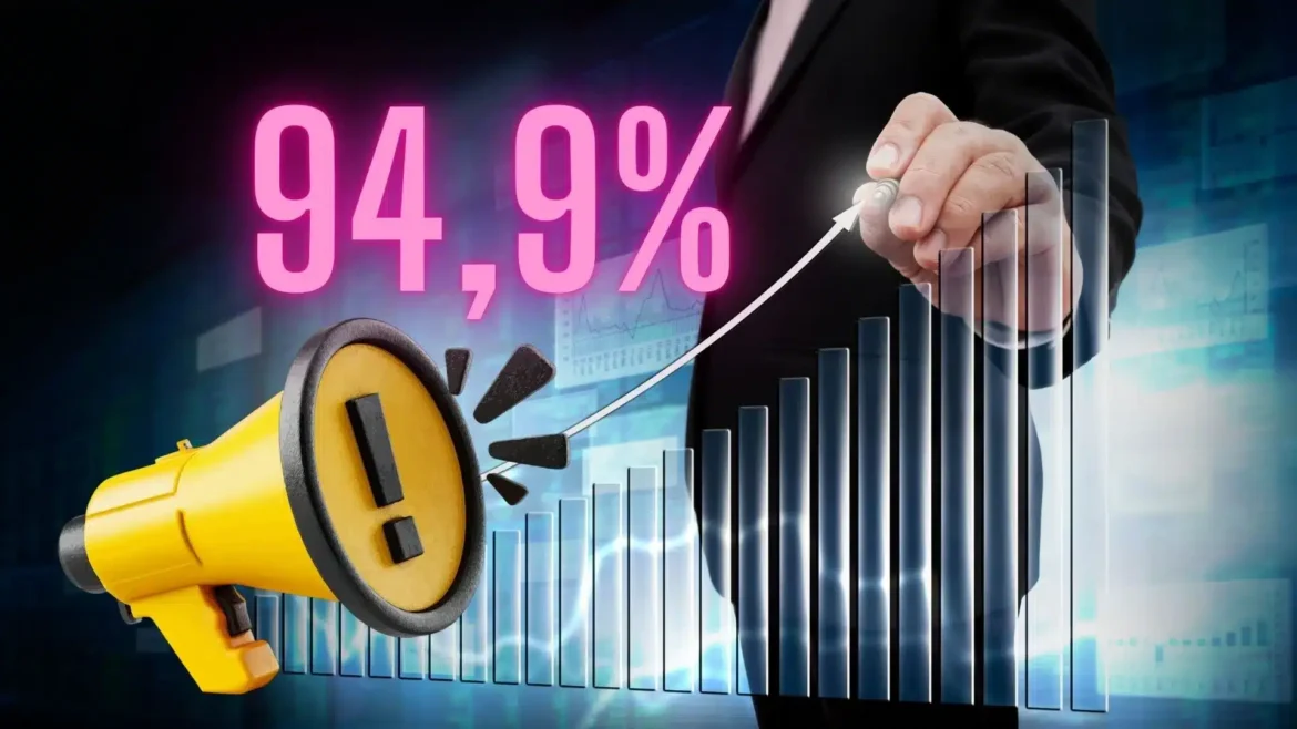 По оценкам рынка, вероятность успеха этого альткоина составляет 94,9%. Темная лошадка 2026 года?
