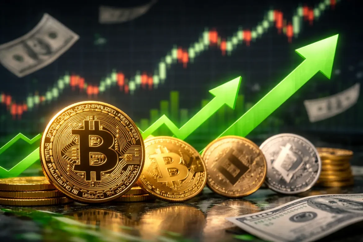 Почему биткойн сегодня растет?
