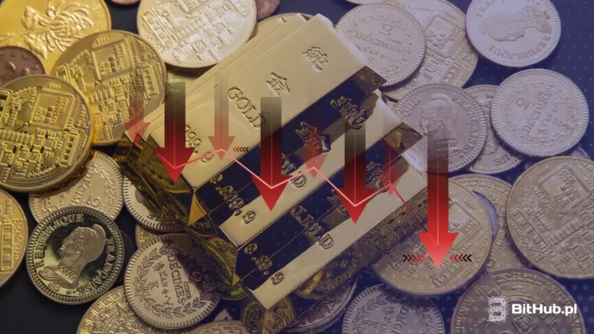 Почему золото так падает? Крупнейший недельный обвал цен на слитки с 1982 года
