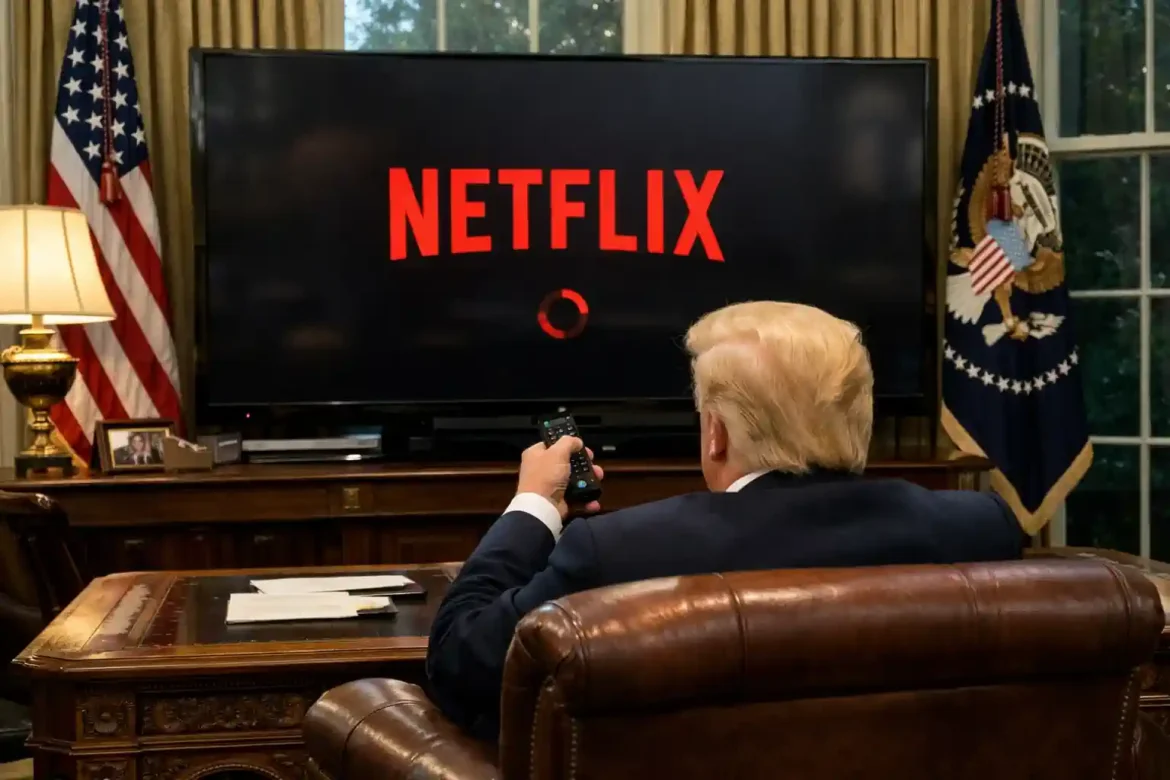 Секретные действия Трампа раскрыты. Президент США покупает Netflix

