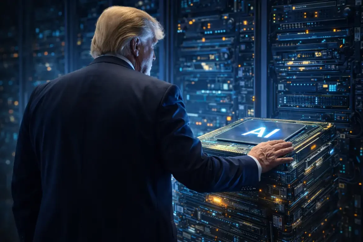 Трамп хочет полного контроля над ИИ. Nasdaq боится Вашингтона?
