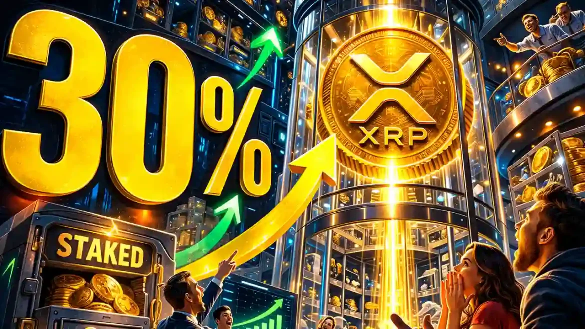 Вот возможная цена XRP, если 30% текущего предложения XRP заблокировано
