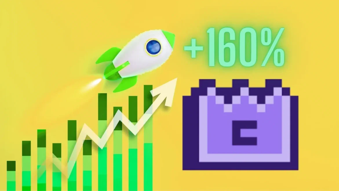 Этот токен увеличился на 160% и установил новый ATH. Это на волосок от ТОП-10. Memecoins захватывают рынок?
