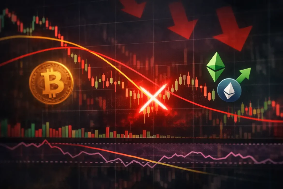 Крест смерти на BTC.D. Альтсезон только начинается?
