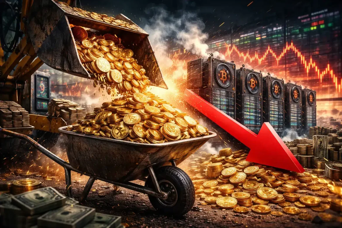 Майнеры массово продают биткойны! В первом квартале больше, чем за весь 2025 год
