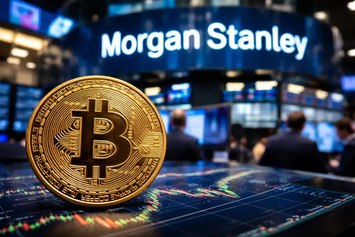 Morgan Stanley запускает собственный биткойн-ETF! Фонд новаторский даже по сравнению с BlackRock.
