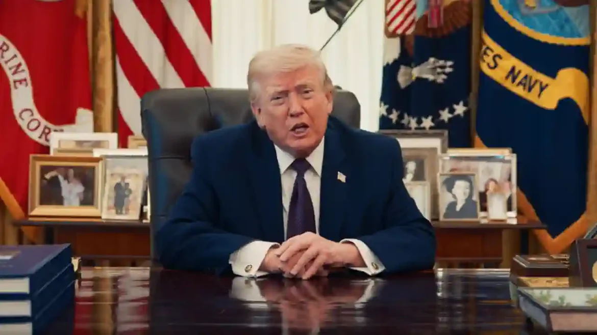 Паника на биржах после выступления президента США. Это призрак великой войны
