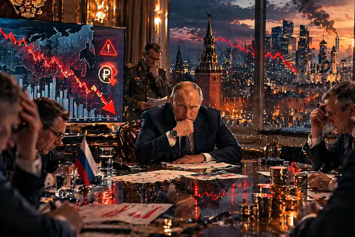 Путин в ярости на свой народ. Экономика России начинает давать сбои
