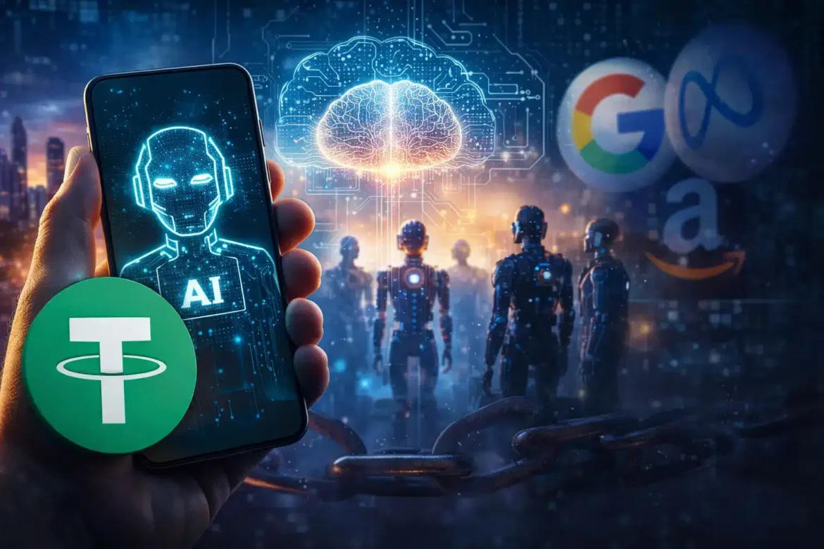 Tether входит в состав AI. Конец доминированию больших технологий?
