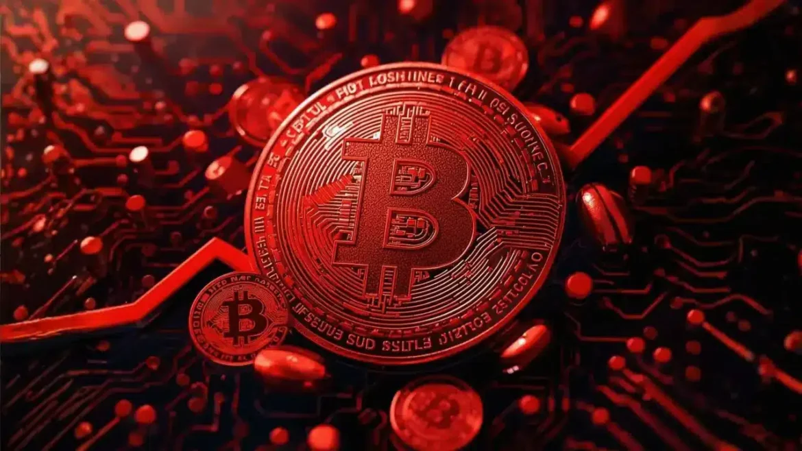 Важный индикатор биткоина уже две недели находится в красном цвете. Цена BTC на грани обвала
