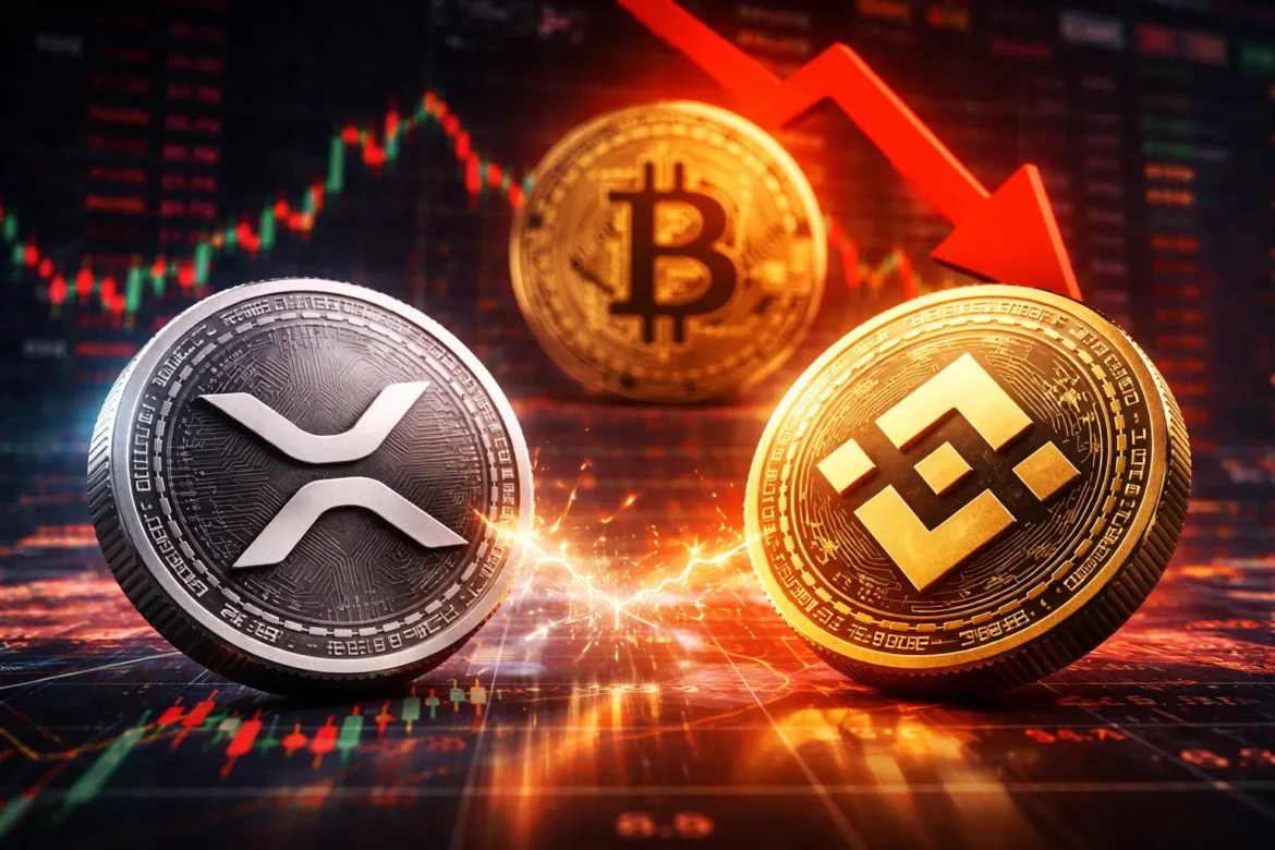 XRP и BNB борются за 4-ю позицию. Биткойн восстанавливается с отметки 73 000. Обзор рынка
